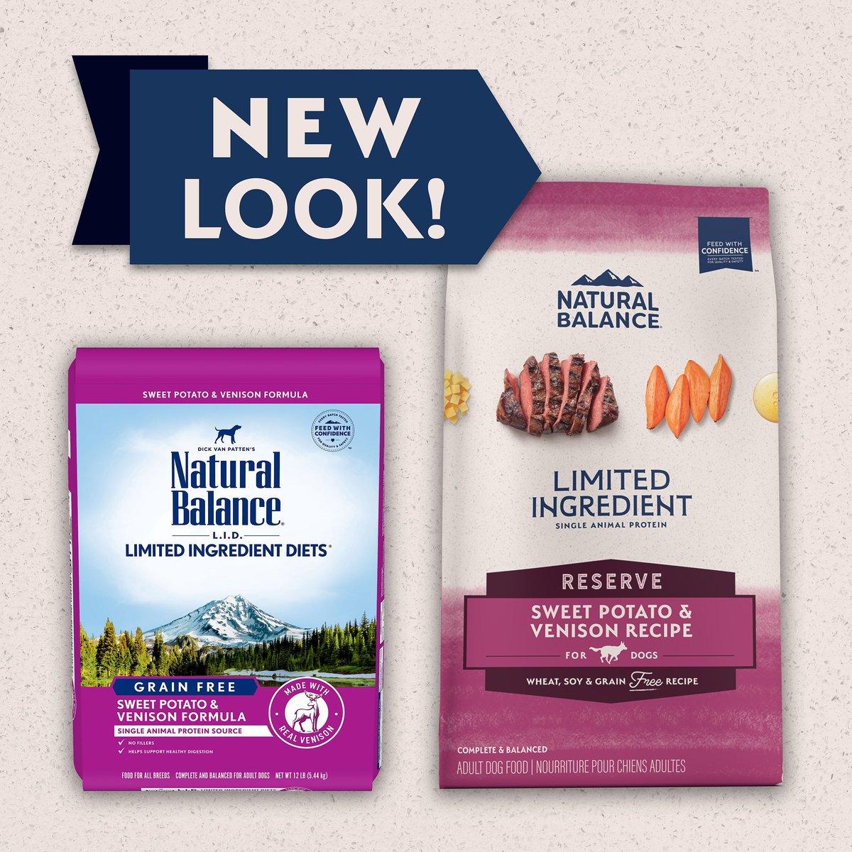 Natural Balance Limited Ingredient Diet Sweet Potato & Venison Dog Food - 9.98 Kg - Dog Food - Natural Balance - PetMax Canada