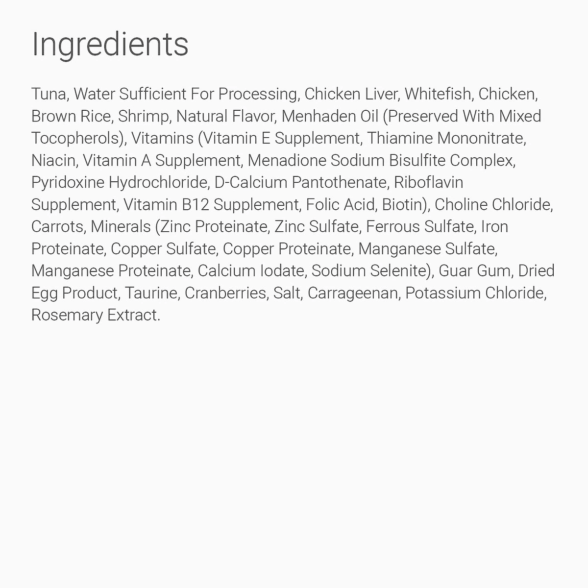 Natural Balance Ultra Premium Tuna with Shrimp Formula Canned Cat Food - 156g - Canned Cat Food - Natural Balance - PetMax Canada