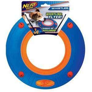 Nerf Dog Toy Atomic Howler Flyer Frisbee - 10" - Dog Toys - Nerf - PetMax Canada