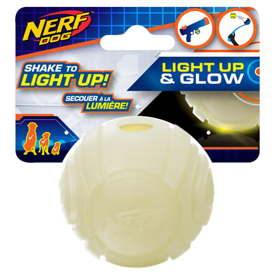 Nerf Dog Toy Blaster LED Glowsonic Ball - Default Title - Dog Toys - Nerf - PetMax Canada