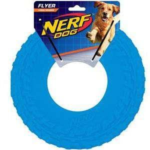 Nerf Dog Toy Tire Flyer Frisbee - Default Title - Dog Toys - Nerf - PetMax Canada