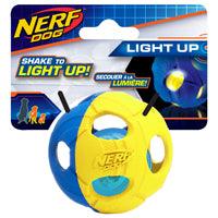 Nerf Illuma Action Led Toy Bash Ball - Medium - Dog Toys - Nerf - PetMax Canada