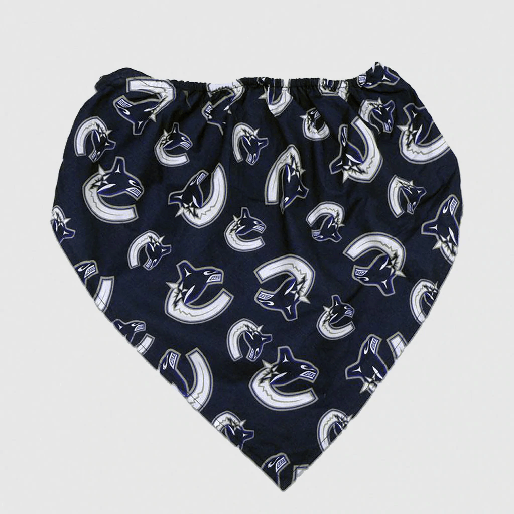 NHL Vancouver Canucks Dog Bandana - Small - Bandanas - NHL - PetMax Canada