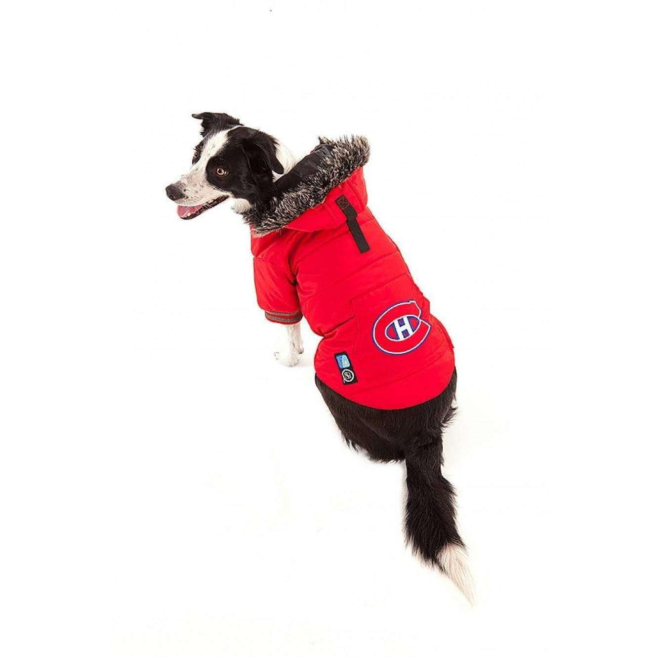 NHL Yukon Parka Montreal Canadiens - X-Small - NHL Parkas - NHL - PetMax Canada