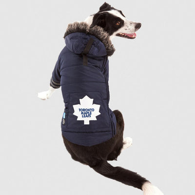 NHL Yukon Parka Toronto Maple Leafs - Small - NHL Parkas - NHL - PetMax Canada