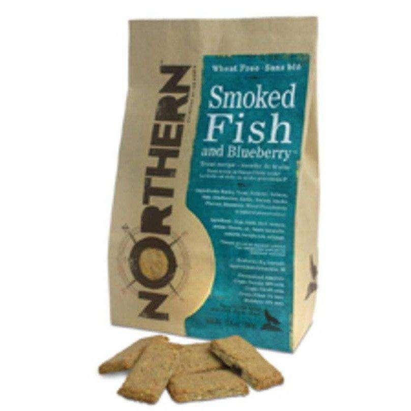 Northern Biscuits Smoked Fish & Blueberries - 500g - Dog Treats - Northern Treats - PetMax Canada