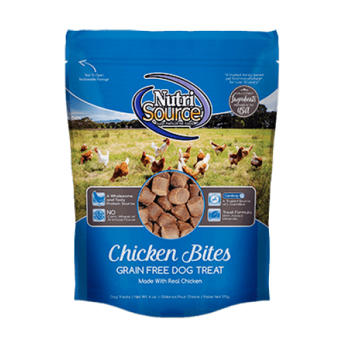 Nutri Source Grain Free Dog Treats Chicken - 170g - Dog Treats - Nutri Source - PetMax Canada