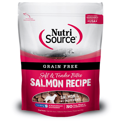 Nutri Source Grain Free Treats Salmon - 170g - Dog Treats - Nutri Source - PetMax Canada