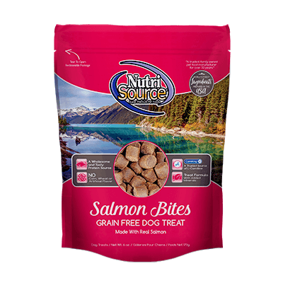 Nutri Source Grain Free Treats Salmon - 170g - Dog Treats - Nutri Source - PetMax Canada