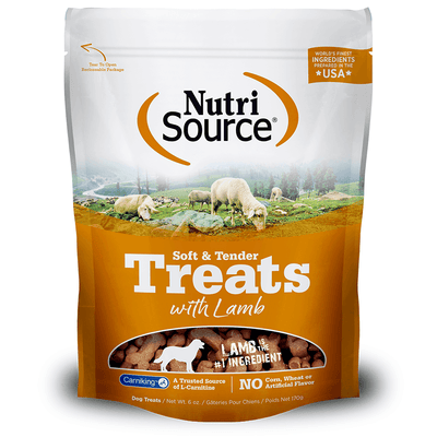 Nutri Source Tender Dog Treats Lamb - 170g - Dog Treats - Nutri Source - PetMax Canada