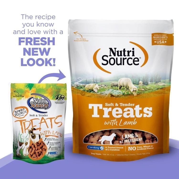 Nutri Source Tender Dog Treats Lamb - 170g - Dog Treats - Nutri Source - PetMax Canada