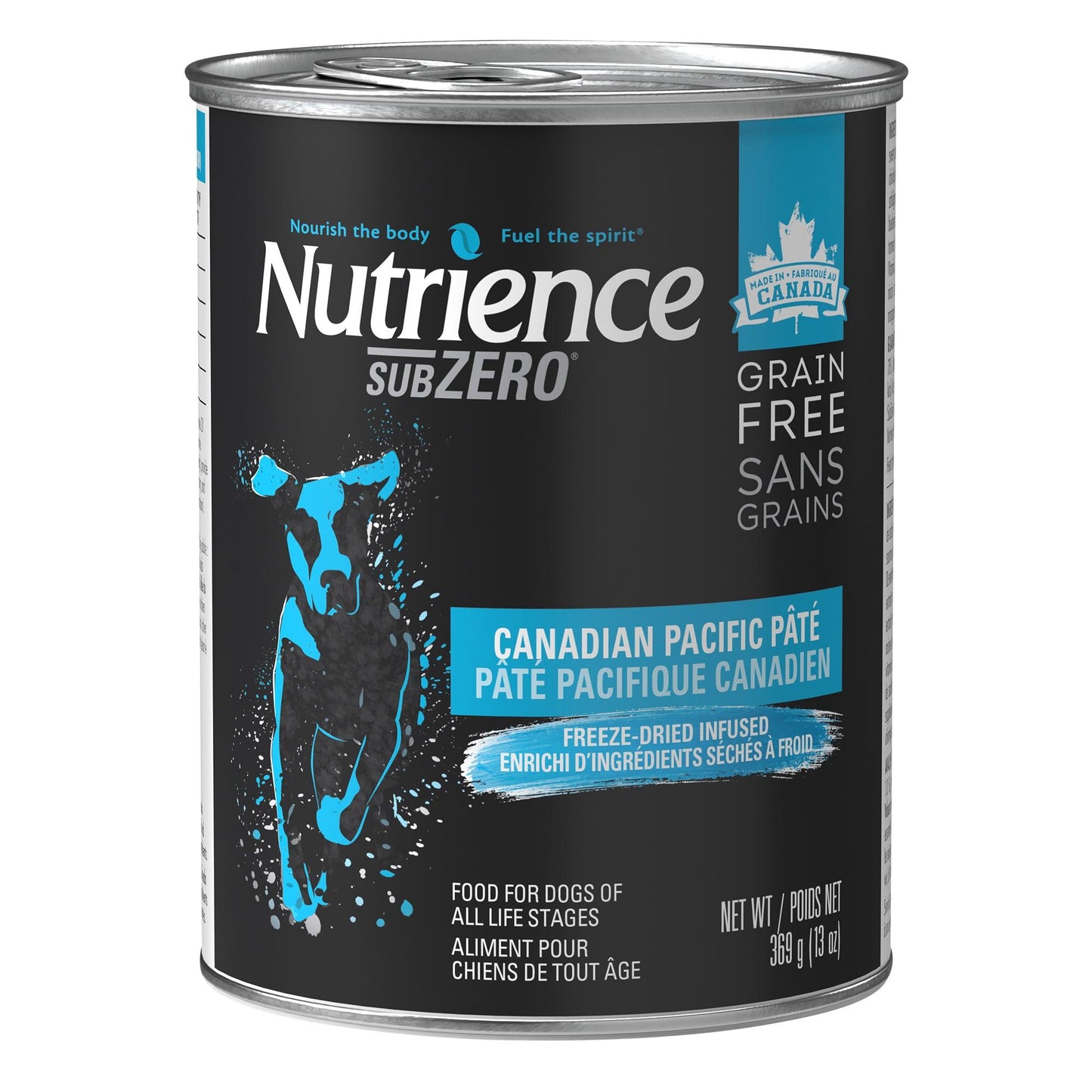 Nutrience Canned Dog Food Grain Free SubZero Canadian Pacific - 369g - Canned Dog Food - Nutrience Pet Food - PetMax Canada