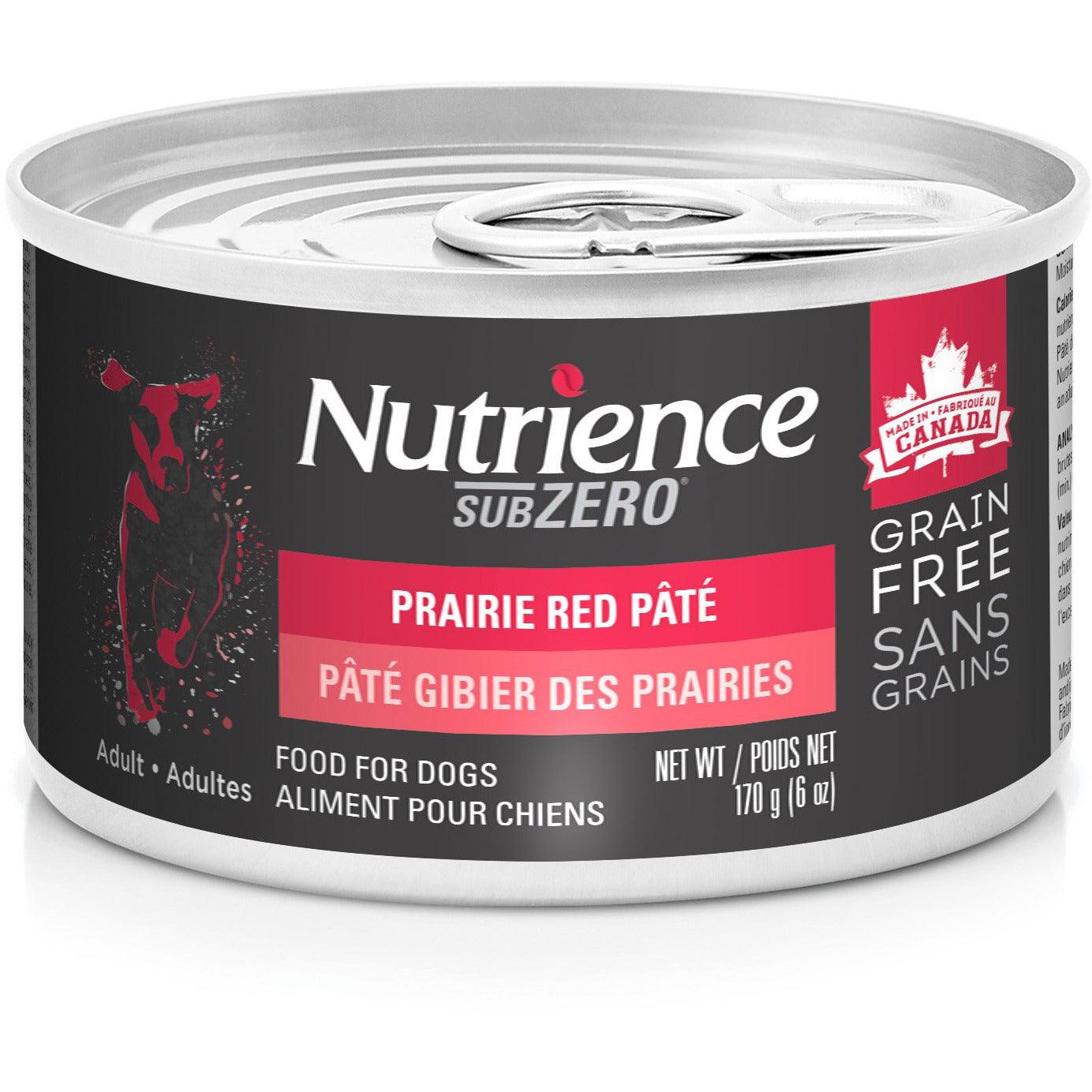 Nutrience Canned Dog Food Grain Free SubZero Prairie Red - 170g - Canned Dog Food - Nutrience Pet Food - PetMax Canada