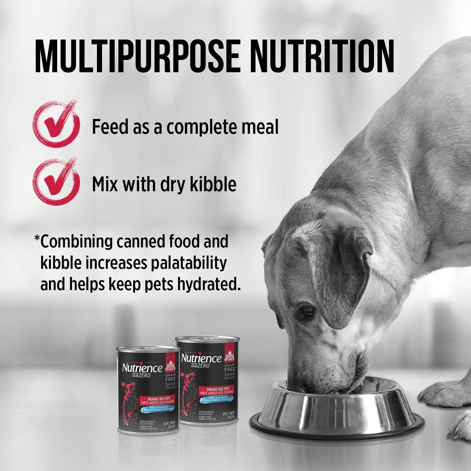 Nutrience Canned Dog Food Grain Free SubZero Prairie Red - 170g - Canned Dog Food - Nutrience Pet Food - PetMax Canada