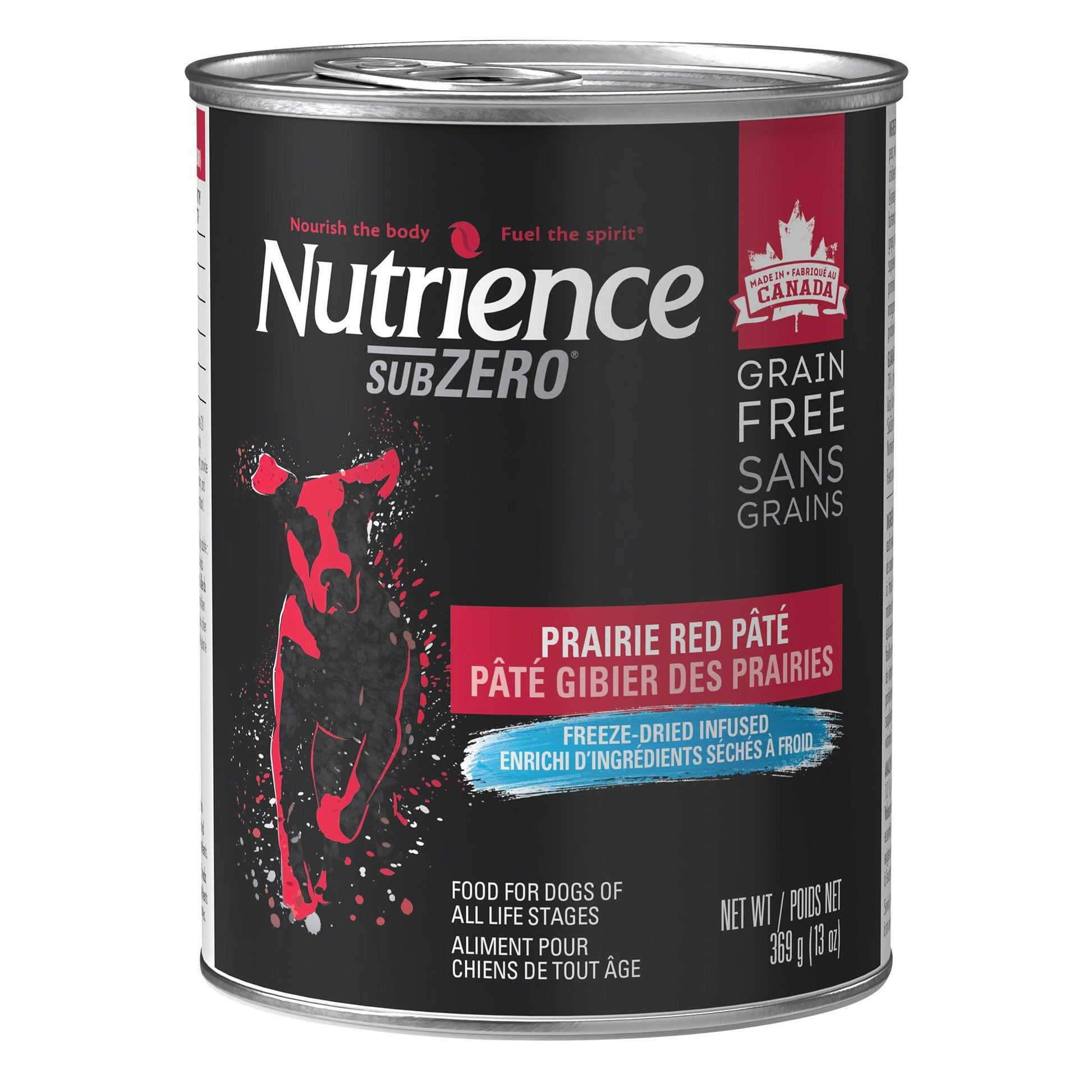 Nutrience Canned Dog Food Grain Free SubZero Prairie Red - 369g - Canned Dog Food - Nutrience Pet Food - PetMax Canada