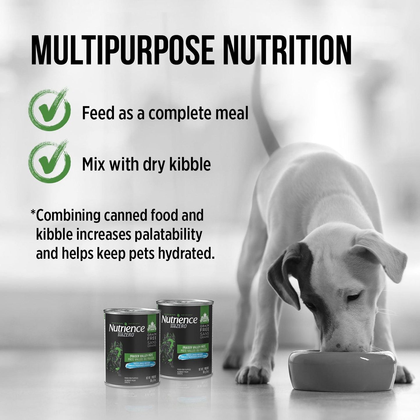 Nutrience Canned Puppy Food Grain Free SubZero Fraser Valley - 170g - Canned Dog Food - Nutrience Pet Food - PetMax Canada