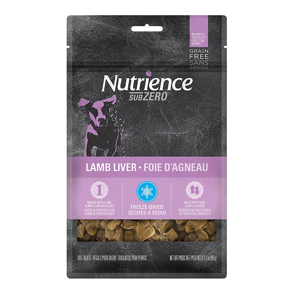 Nutrience Grain Free Subzero Freeze Dried Lamb Liver - 90g - Dog Treats - Nutrience Treats - PetMax Canada