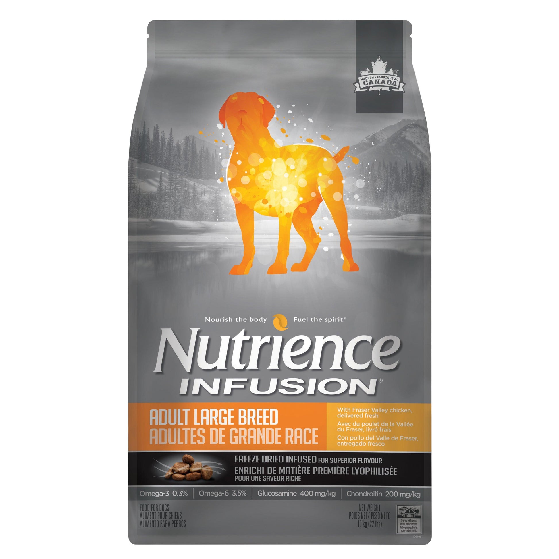 Nutrience Infusion Adult Large Breed Chicken - 10 Kg - Dog Food - Nutrience Pet Food - PetMax Canada