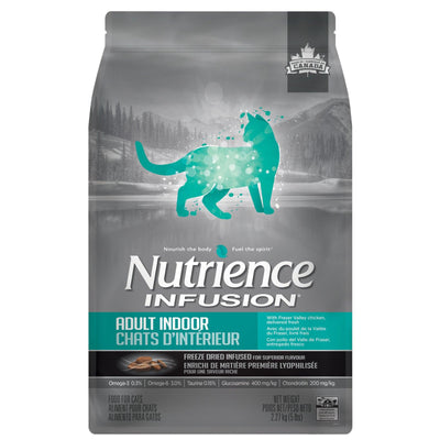 Nutrience Infusion Cat Food Indoor Adult Chicken - 2.27 Kg - Cat Food - Nutrience Pet Food - PetMax Canada