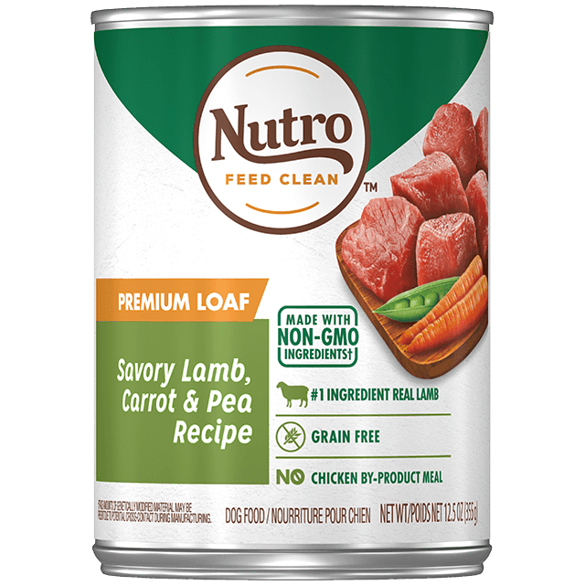 Nutro Canned Dog Food Lamb, Carrot, & Pea - 355g - Canned Dog Food - Nutro - PetMax Canada