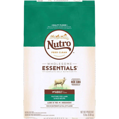 Nutro Wholesome Essentials Dog Food Adult Lamb & Rice - 2.27 Kg - Dog Food - Nutro - PetMax Canada