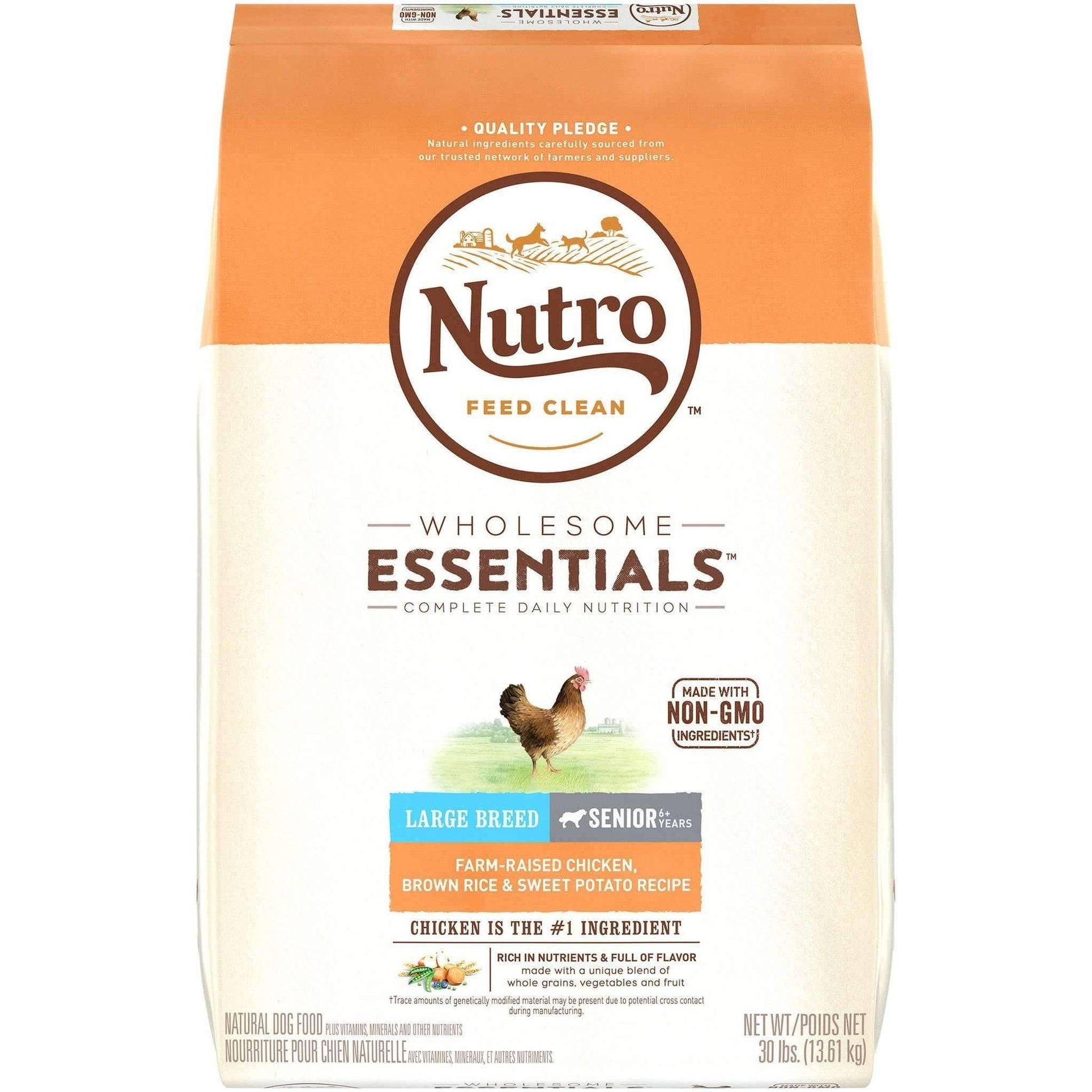 Nutro Wholesome Essentials Dog Food Large Breed Senior - 6.80 Kg - Dog Food - Nutro - PetMax Canada