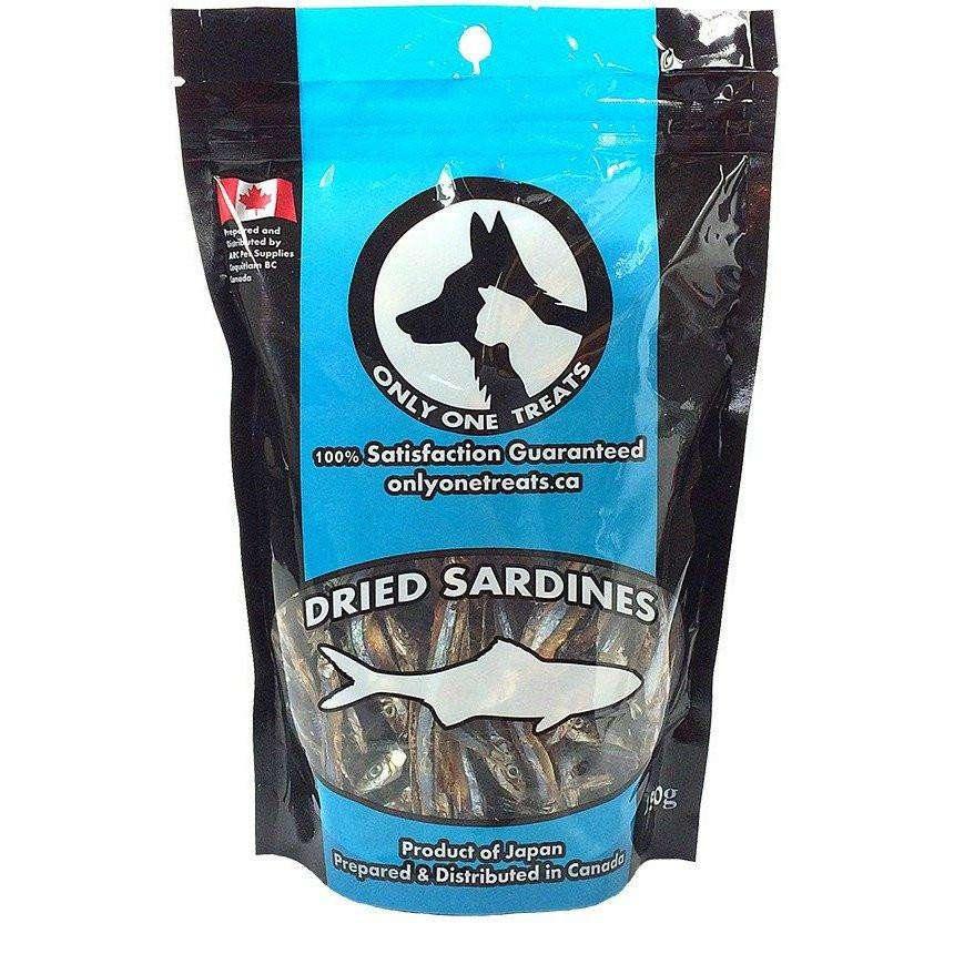 Only One Treats Dried Sardines - 40g - Cat Treats - Only One - PetMax Canada