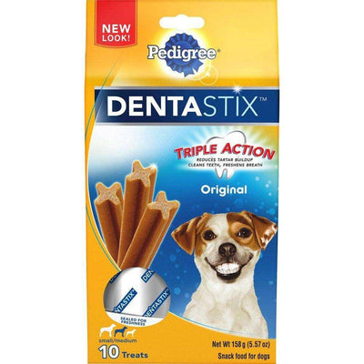 Pedigee Dentastix Original - Small: 237g - Dog Treats - Pedigree Treats - PetMax Canada