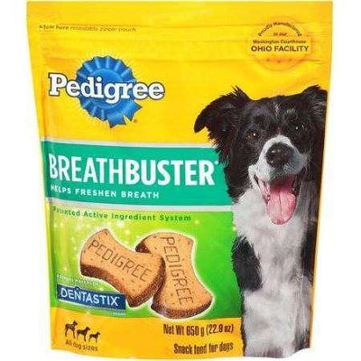 Pedigree Breathbuster Dog Biscuit - Small: 500g - Dog Treats - Pedigree Treats - PetMax Canada