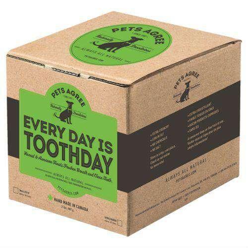 Pets Agree Dog Treats Everyday Is Tooth Day - Small: 907g - Dog Treats - Granville Island Pet Treatery - PetMax Canada