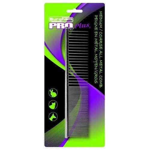 Pro Plus All Metal Comb - 7" - Grooming - Pro Plus - PetMax Canada