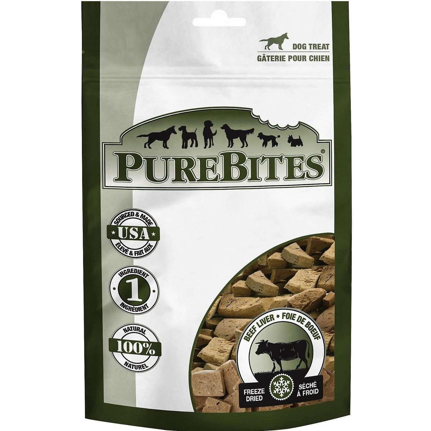 Pure Bites Beef & Liver - 57g - Dog Treats - PureBites - PetMax Canada