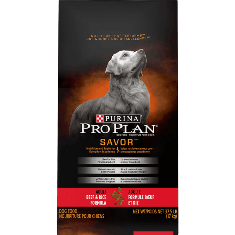 Purina Pro Plan Adult Complete Essentials Shredded Blend Beef Rice D PetMax