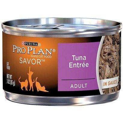 Purina Pro Plan Adult Complete Essentials Tuna Entrée in Sauce Wet Cat Food - 85g - Canned Cat Food - Purina Pro Plan - PetMax Canada