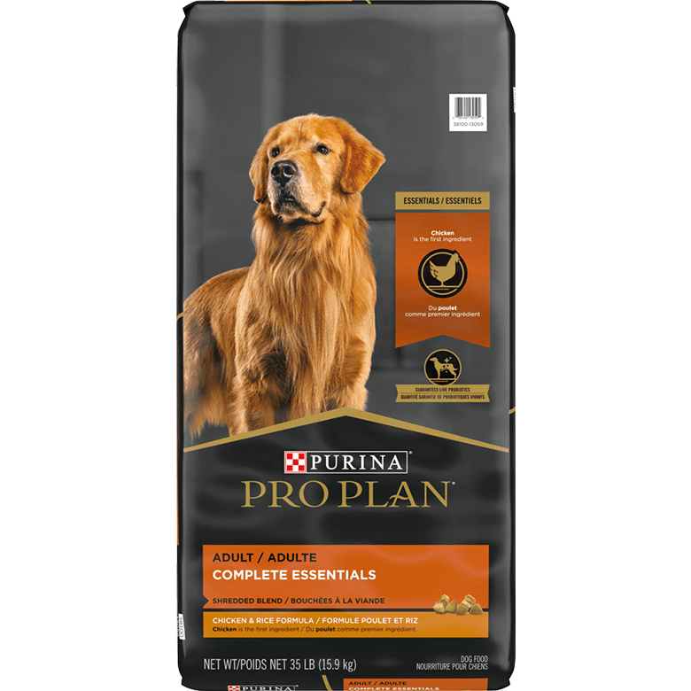 Purina Pro Plan High Protein Dog Food With Probiotics for Dogs Shredded Blend Chicken & Rice Formula - 2.7 Kg - Dog Food - Purina Pro Plan - PetMax Canada