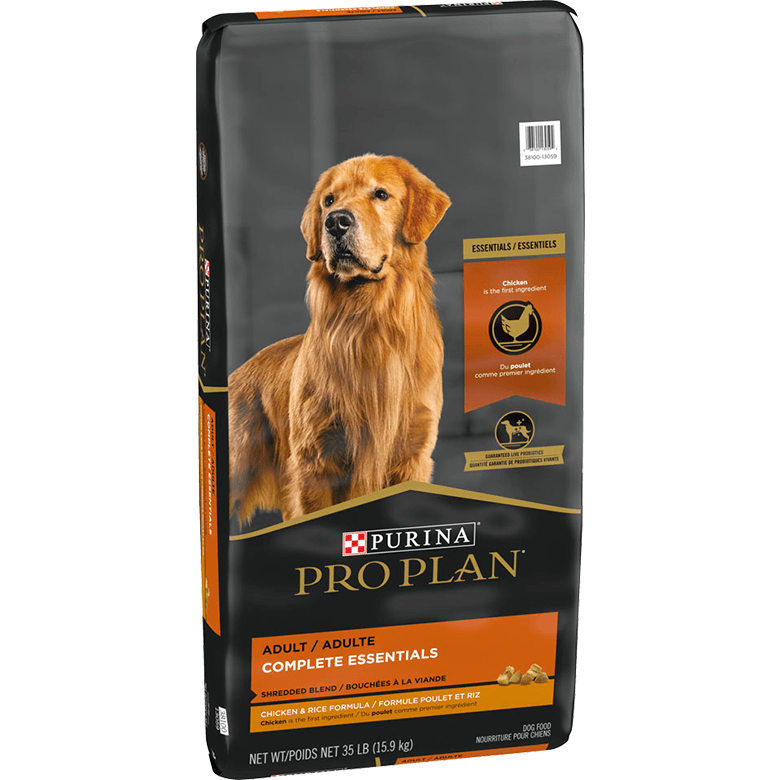 Purina Pro Plan High Protein Dog Food With Probiotics for Dogs Shredded Blend Chicken & Rice Formula - 2.7 Kg - Dog Food - Purina Pro Plan - PetMax Canada