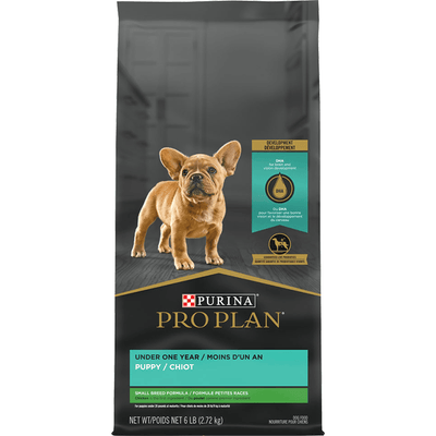 Purina Pro Plan High Protein Small Breed Puppy Food DHA Chicken & Rice Formula - 2 Kg - Dog Food - Purina Pro Plan - PetMax Canada