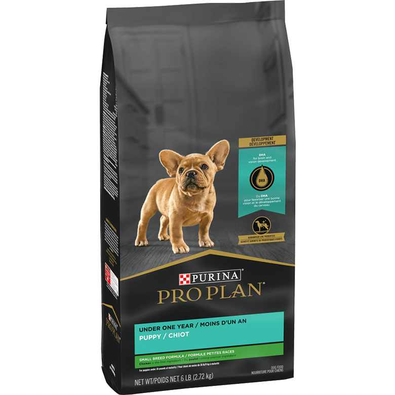 Purina Pro Plan High Protein Small Breed Puppy Food DHA Chicken & Rice Formula - 2 Kg - Dog Food - Purina Pro Plan - PetMax Canada