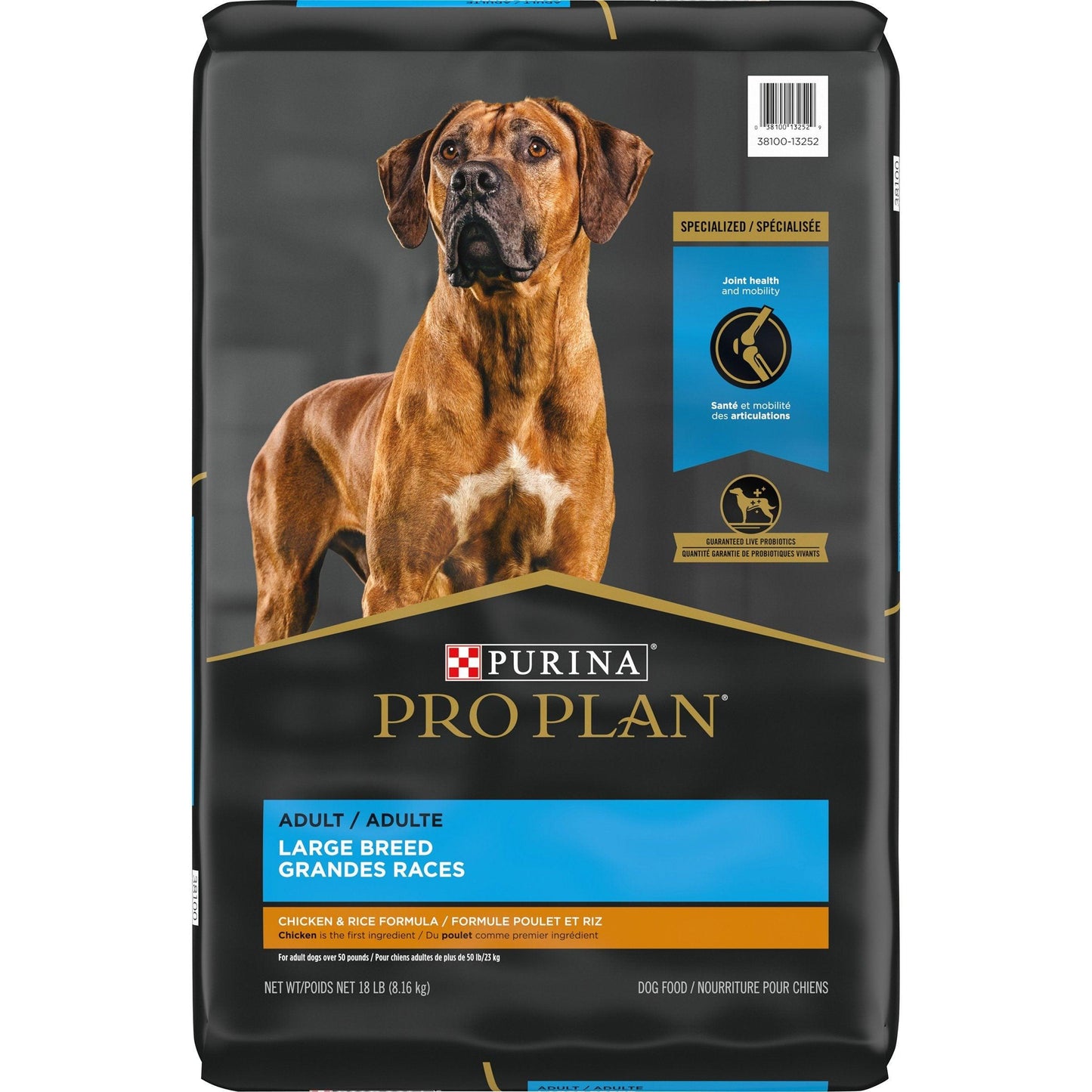 Purina Pro Plan Joint Health Large Breed Dog Food Chicken & Rice Formula - 8.16 Kg - Dog Food - Purina Pro Plan - PetMax Canada