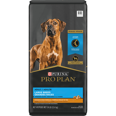 Purina Pro Plan Joint Health Large Breed Dog Food Shredded Blend Chicken & Rice Formula - 15.4 Kg - Dog Food - Purina Pro Plan - PetMax Canada