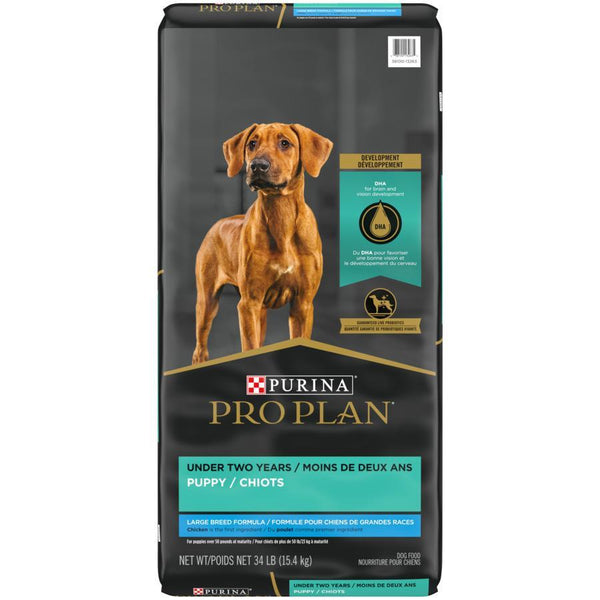 Development Large Breed Chicken Rice Dry Puppy Food Formula 15.4 kg Pro Plan