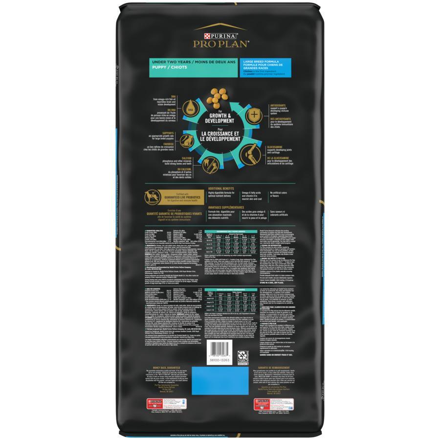 Purina Pro Plan Large Breed Dry Puppy Food Chicken & Rice Formula - 7 Kg - Dog Food - Purina Pro Plan - PetMax Canada