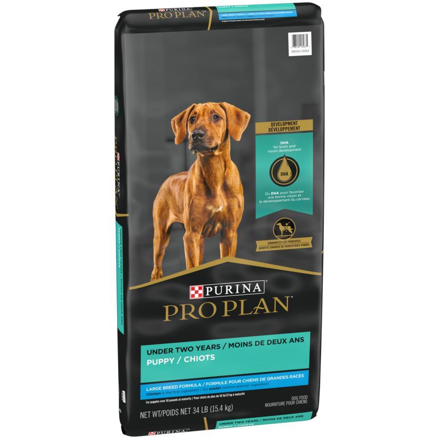 Purina Pro Plan Large Breed Dry Puppy Food Chicken & Rice Formula - 7 Kg - Dog Food - Purina Pro Plan - PetMax Canada