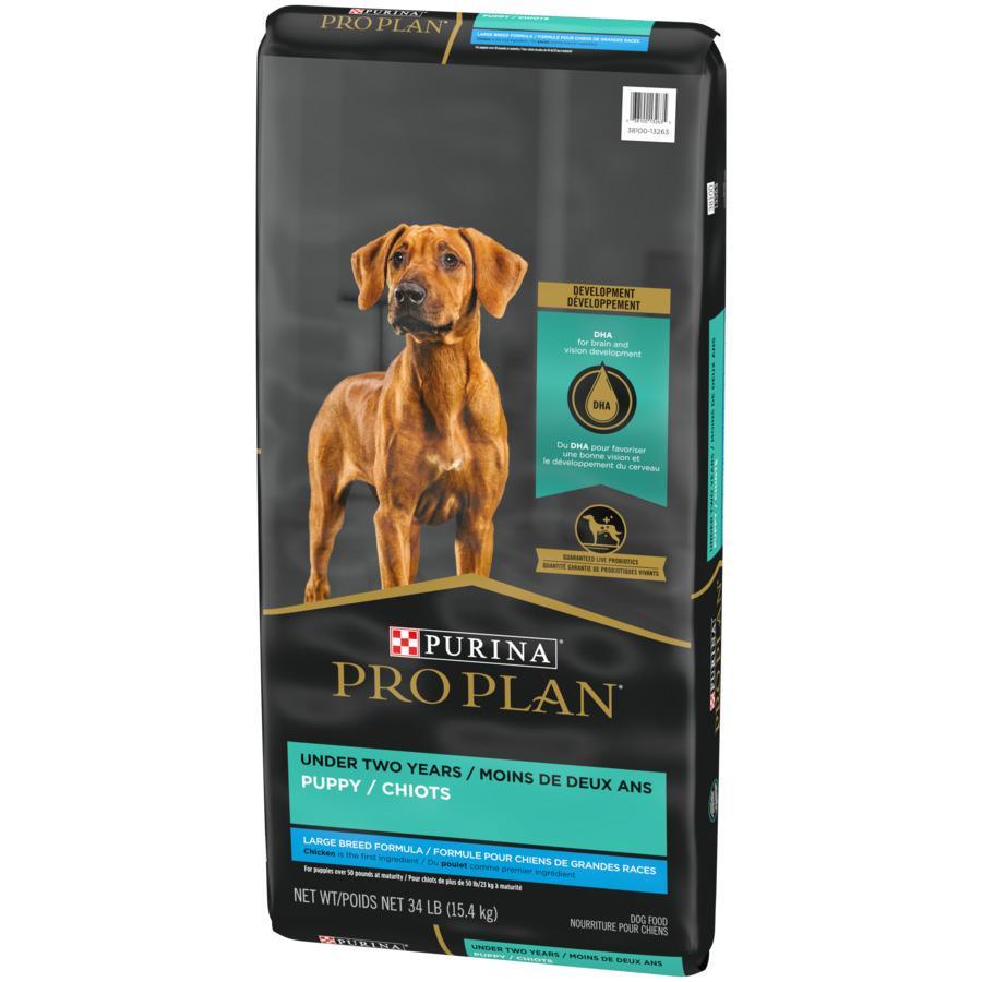 Purina Pro Plan Large Breed Dry Puppy Food Chicken & Rice Formula - 7 Kg - Dog Food - Purina Pro Plan - PetMax Canada