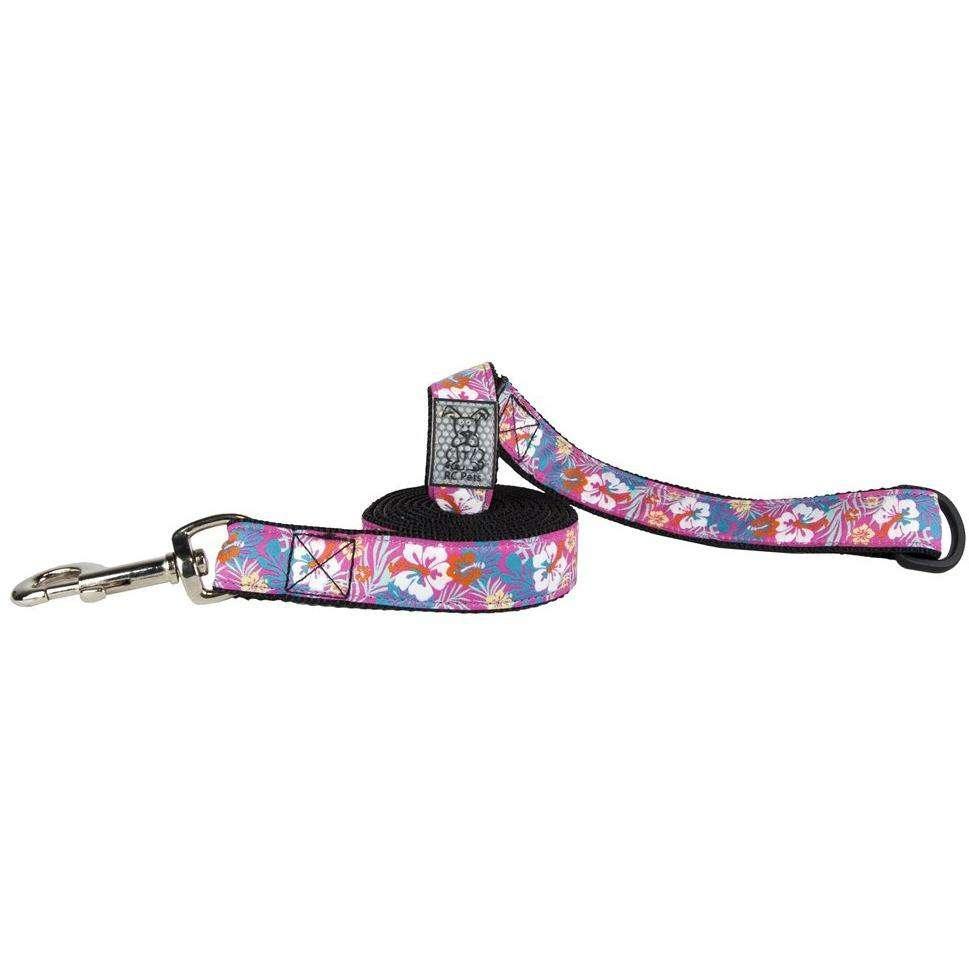 RC Dog Leash Hibiscus - 3/4 in x 6 ft - Leashes - RC Pet Products - PetMax Canada