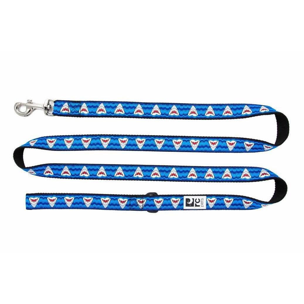 RC Dog Leash Shark Attack - 3/4" x 6' - Leashes - RC Pet Products - PetMax Canada