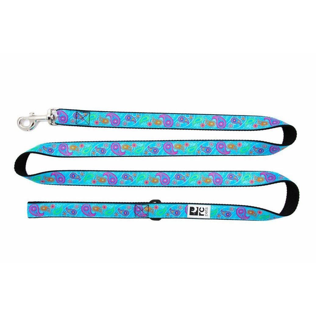 RC Dog Leash Tropical Paisley - 3/4" x 6' - Dog Collars - RC Pet Products - PetMax Canada