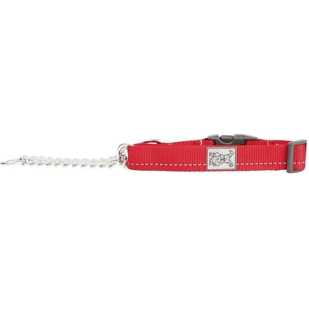 RC Dog Training Clip Collar Red - X-Small: 5/8 X 9.5 - 11 - Dog Collars - RC Pet Products - PetMax Canada