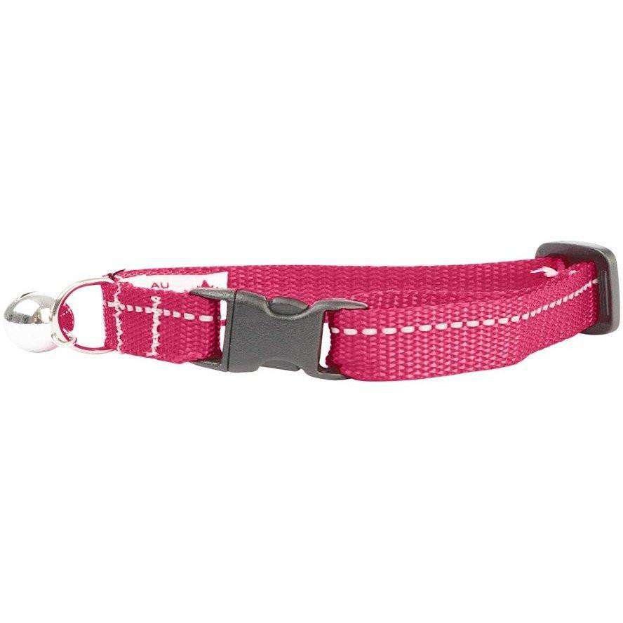 RC Kitty Break-Away Collar Primary - Raspberry - Cat Collars - RC Pet Products - PetMax Canada