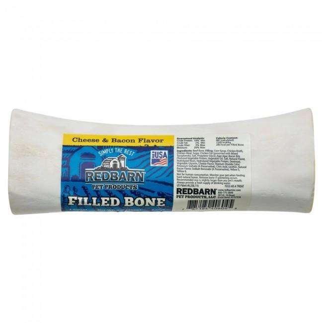 Red Barn Filled Bone Cheese N'Bacon Large - Default Title - Natural Chews - Red Barn Pet Products - PetMax Canada